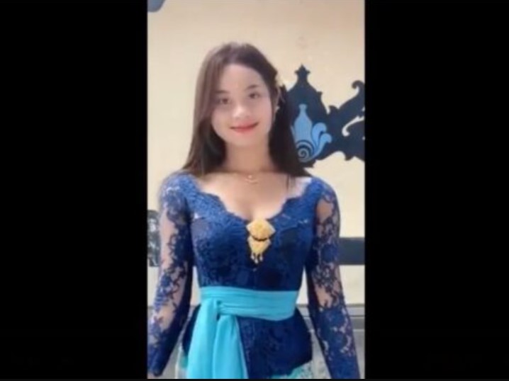 Viral Video Gadis Abg Cantik Kebaya Biru Toge Indonesia Terbaru